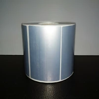 Металізовані сріблясті термоетикетки 100х60 мм 1000 шт. Для цінників