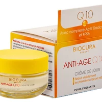 Крем для обличчя Biocura Q10 антивіковий ANTI-AGE SPF6 50 мл