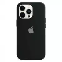 Leather Case With Magsafe iPhone 15 — Black