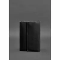 Кожаный блокнот (Софт-бук) 5.1 угольно-черный