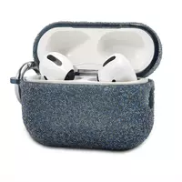 Airpods Pro 2 Case Shine With Ring — Blue