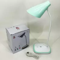 Светодиодная аккумуляторная лампа TaigeXin LED MS-6 лампа настольная с аккумулятором. Цвет: зеленый
