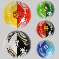 Мяч футбольный C 50479 (60) 5 цветов, материал PU, вес 380 грамм, резиновый баллон с ниткой, размер №5