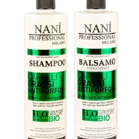 Набор для жирных волос и против перхоти Nani Professional  500мл+500мл