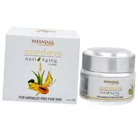 Крем для лица Антивозрастной, Saundarya Anti Aging Cream, Patanjali  50г  (43635030)