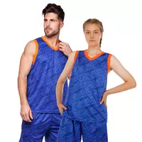 Форма баскетбольная Camo LD-8003   L Сине-оранжевый (57506035)