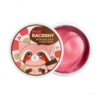 Гидрогелевые патчи для глаз и скул Secret Key Pink Racoony Hydro-Gel Eye & Cheek Patch 90 г 60 шт (8809305998751)