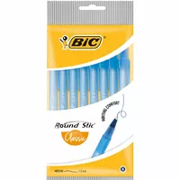 Ручки шариковые BIC Round 8шт синяя (3086123399297)