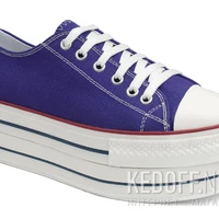 Женская текстильная обувь Las Espadrillas 6408-24 фиолетовый