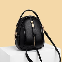 Жіноча чорна сумка крос боді 15х8х18 см. Маленька сумка. Сумка через плече